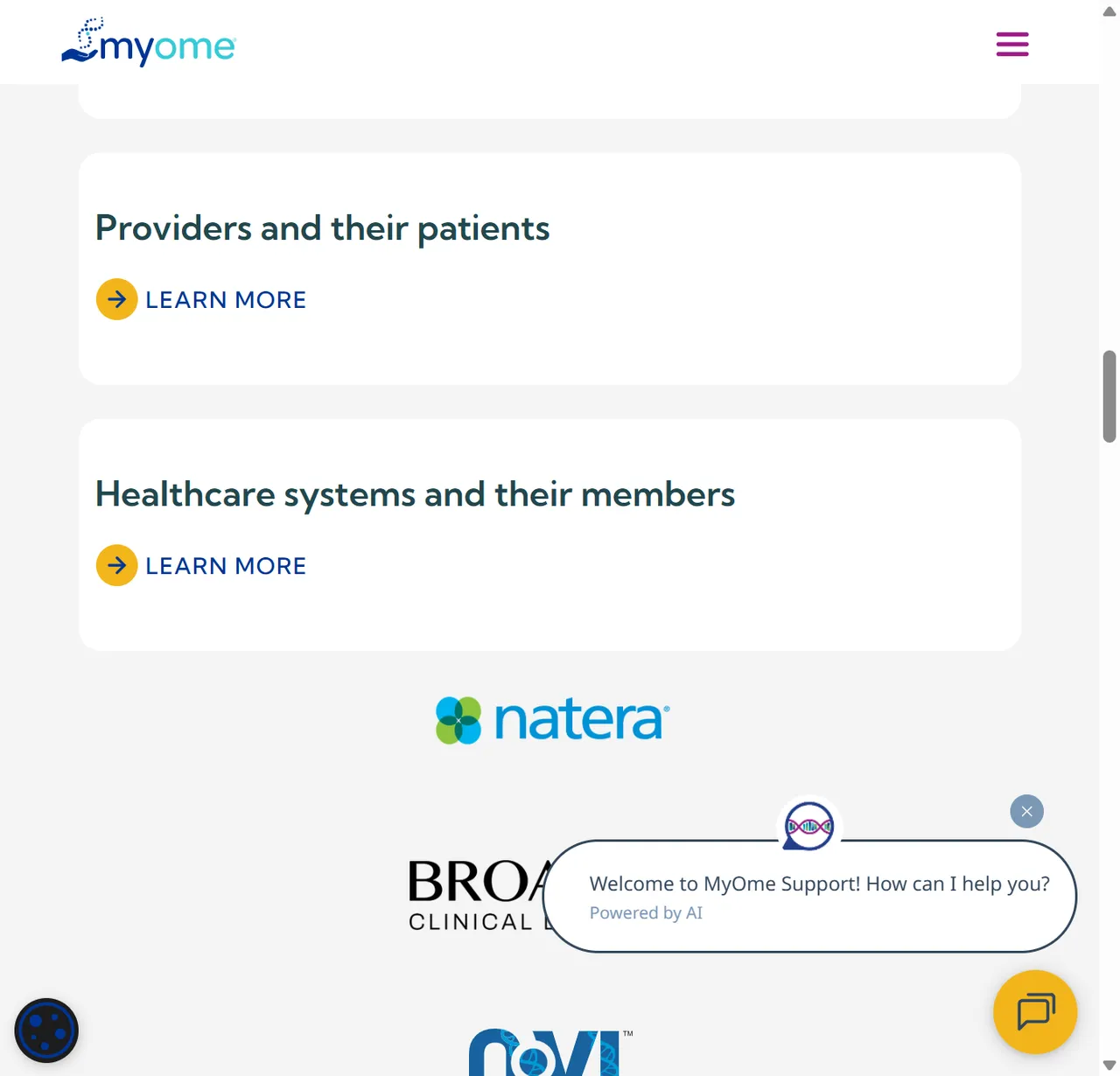MyOme screenshot 3